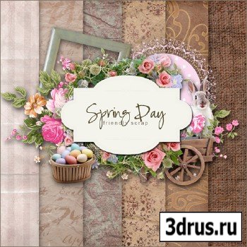 Scrap-set - Spring Day