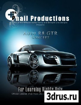 Poster Audi R8 GTR