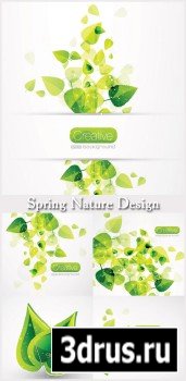 Spring Nature Design - Stock Vectors 