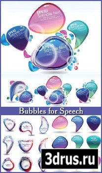 Bubbles for Speech - Stock Vectors 