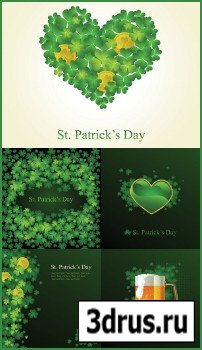 St. Patrick's Day Background - Stock Vectors 