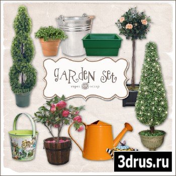 Scrap-kit - Garden Set