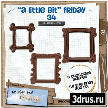 Scrap-kit - Frames - A Little Bit Friday