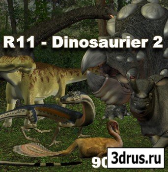 PNG Cliparts - Dinosaurier 2
