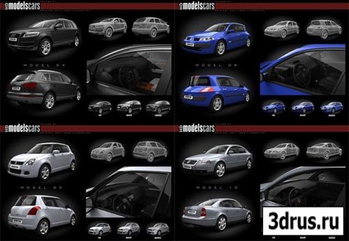3D models from  Evermotion HD cars