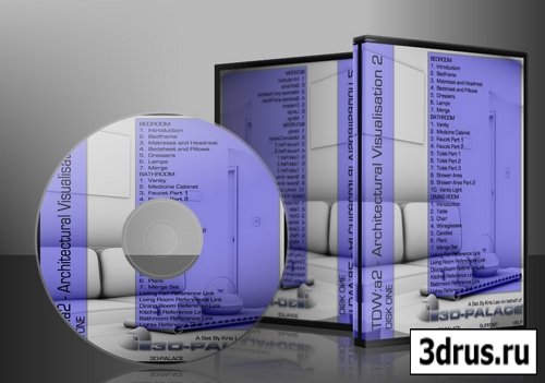 3D-Palace Architecture In 3ds Max Visualisation DVD-2