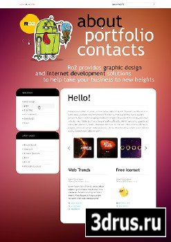 R02 Design Free Website Template