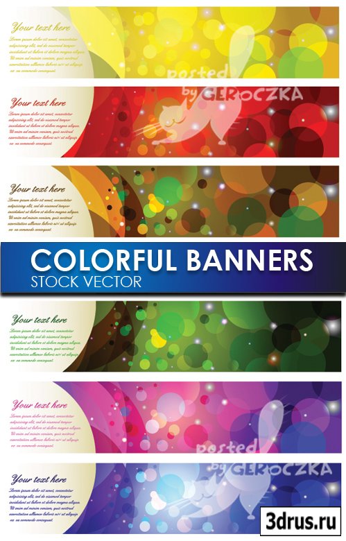 COLORFUL BANNERS