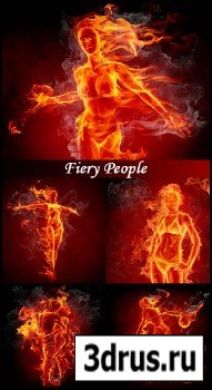 Fiery People - Stock Photos