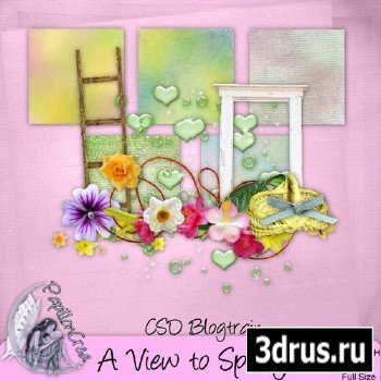 Scrap-set - A View To Spring #2