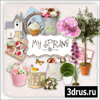 Scrap-kit - My Spring Elements