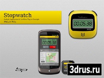 Android: Stopwatch App Concept