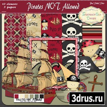 Scrap-set - Pirates Not Allowed! #2