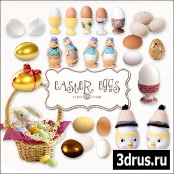 Scrap-kit - Easter Eggs #3