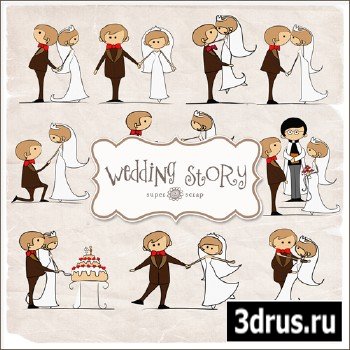 Scrap-kit - Wedding Story