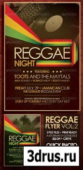 Reggae Flyer Poster Vol.2 [GraphicRiver]