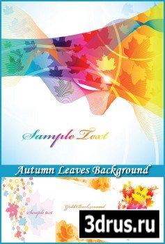 Autumn Leaves Background - Stock Vectors