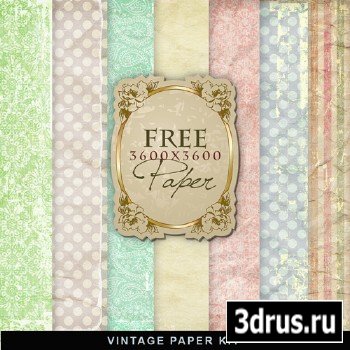 Textures - Vintage Easter Papers #2