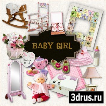 Scrap-kit - Baby Girl #1