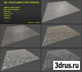 3d textures pack 09 by nobiax