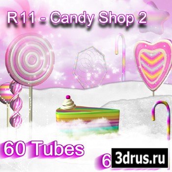 Scrap-set - R11 - Candy Shop 2