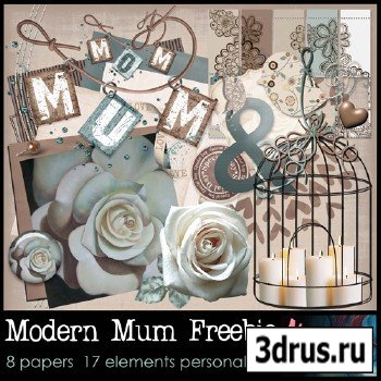 Scrap-set - Modern Mum