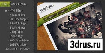 ThemeForest - Anubis Ultimate HTML Theme - Rip