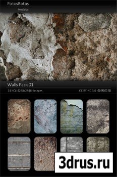 Walls HQ Textures Pack 01