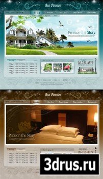 Korea Travel Web Templates - seaside resort