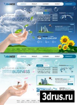 Web Templates - Nature Business Website