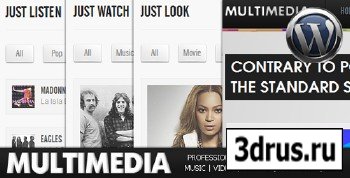 Multimedia - Music, Video, Picture - ThemeForest
