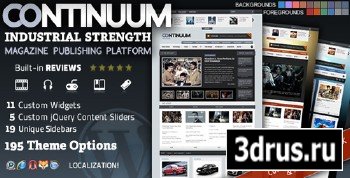 ThemeForest Continuum - Magazine Wordpress Theme