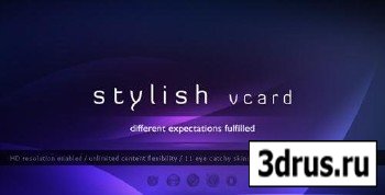 ThemeForest - Stylish Vcard - 11 Modern Skins (With Fixed Portfolio & Working Twitter Feed) - Rip