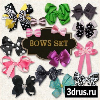 Scrap-kit - Bows Set #1