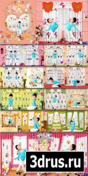 Childrens Photo Templates - Space Wizard