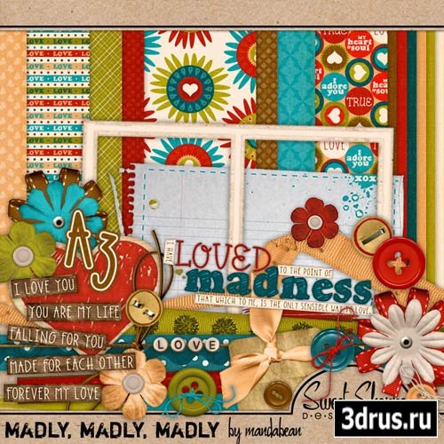 Scrap set Madly Madly Madly