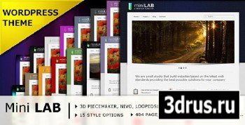 Mini Lab - Premium Wordpress Theme 15 in 1 for Wordpress