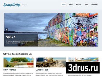 Woothemes Simplicity v1.4.2 for WordPress 3.x
