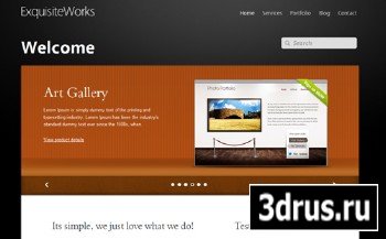 ThemeFuse Exquisite Works Developer Theme v1.0.13 for Wordpress v3.x