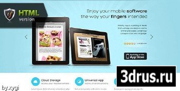 ThemeForest - MobilityApp - iPad, iPhone or Android app theme (All Colors) - RiP