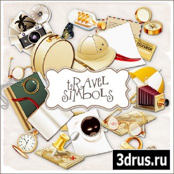Scrap-kit - Travel Simbols