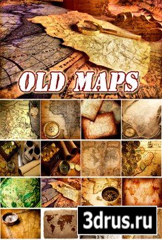 Old maps Backgrounds Collection