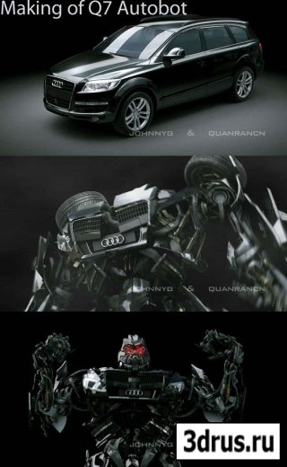 Making of Q7 Autobot (Transformer Animation, Rendering and Compositing)