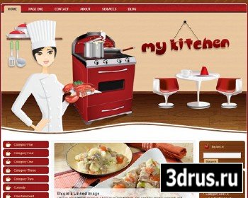 Free Wordpress Theme - My Kitchen