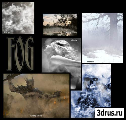    / Photoshop Fog Brush Pack