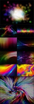 Glitter Vector Backgrounds #1