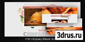 ThemeForest - Old BakeryLayered (Parallax) HTML5 Web Template - Rip