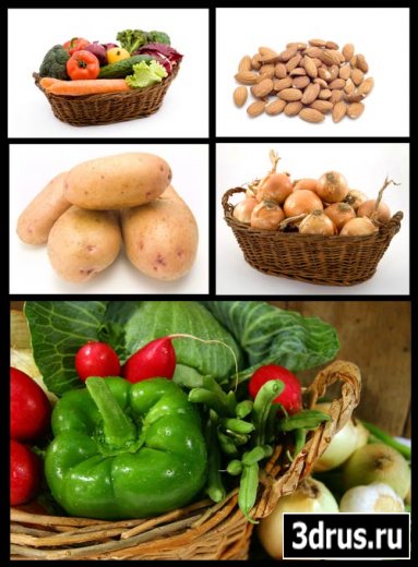 Stock Photo Vegetables and Fruits