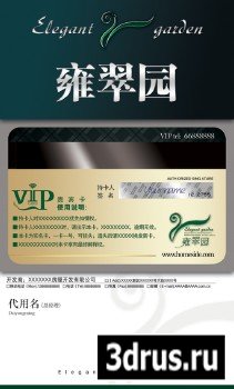 PSD Business Cards - ViP Person