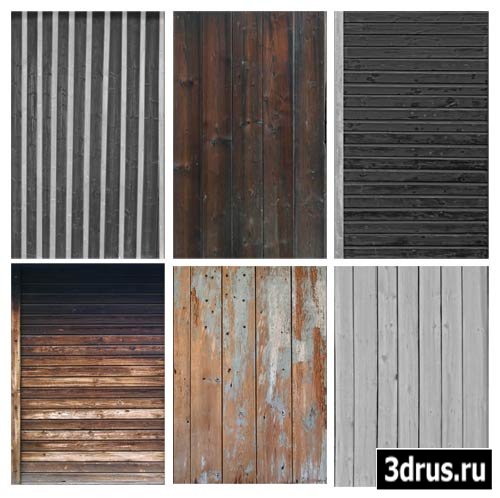 Real Textures - Wood (CD 1, CD 2). 200 textures